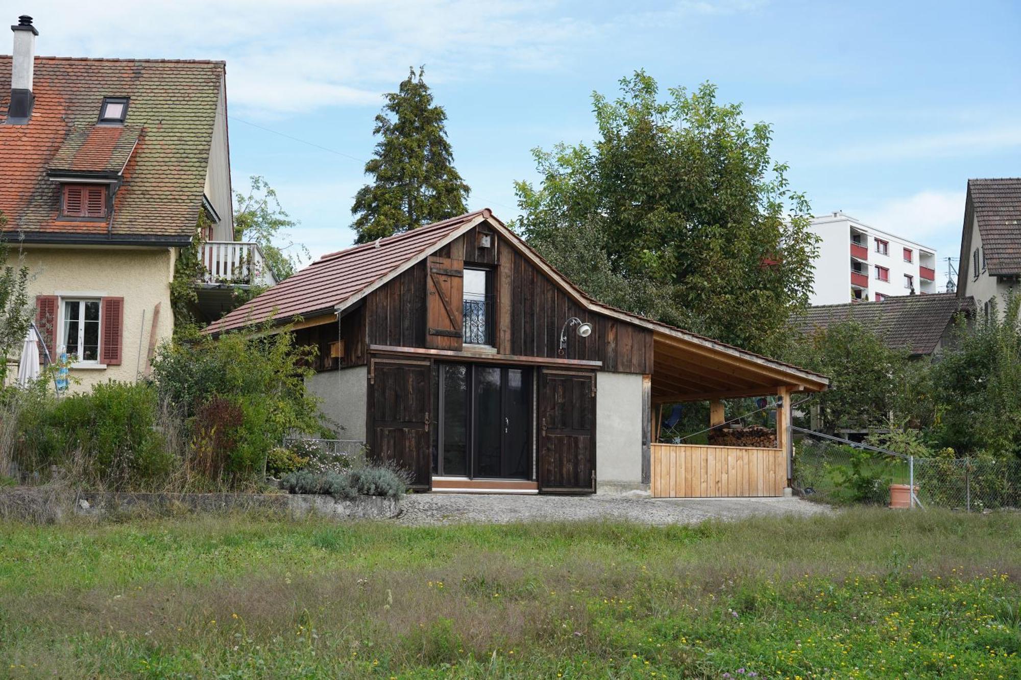 Tiny House Chez Claudine - Relaxen, Workspace, Naehe Thermen, Netflix, Free Parking & Wifi Brugg  Ngoại thất bức ảnh