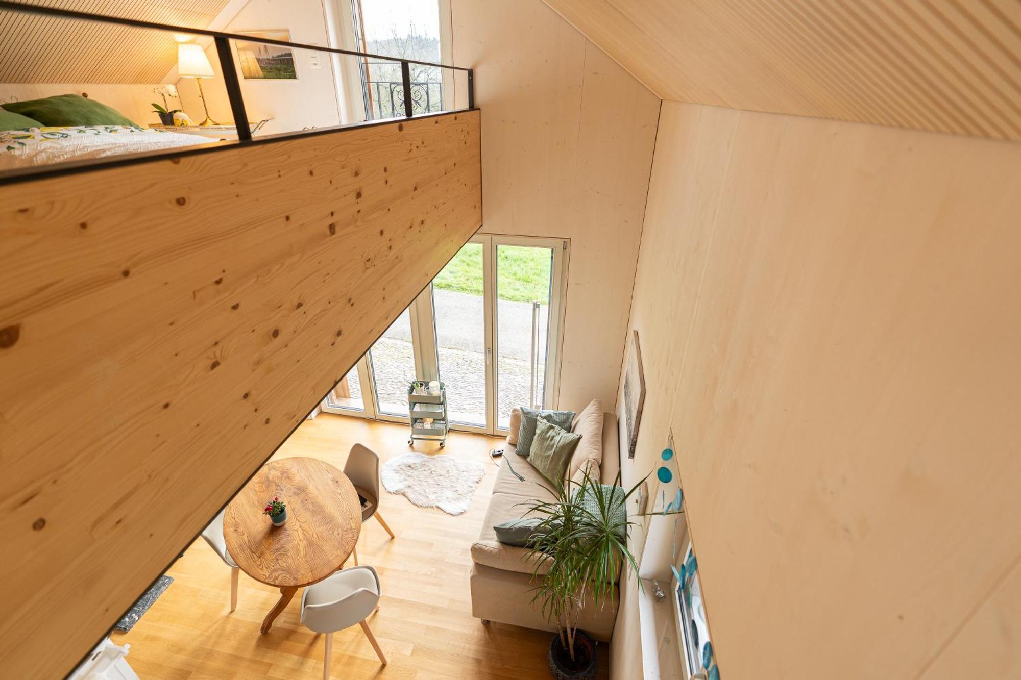 Tiny House Chez Claudine - Relaxen, Workspace, Naehe Thermen, Netflix, Free Parking & Wifi Brugg  Ngoại thất bức ảnh
