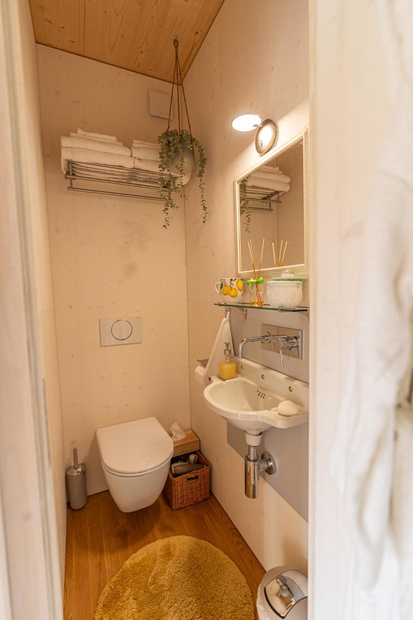 Tiny House Chez Claudine - Relaxen, Workspace, Naehe Thermen, Netflix, Free Parking & Wifi Brugg  Ngoại thất bức ảnh
