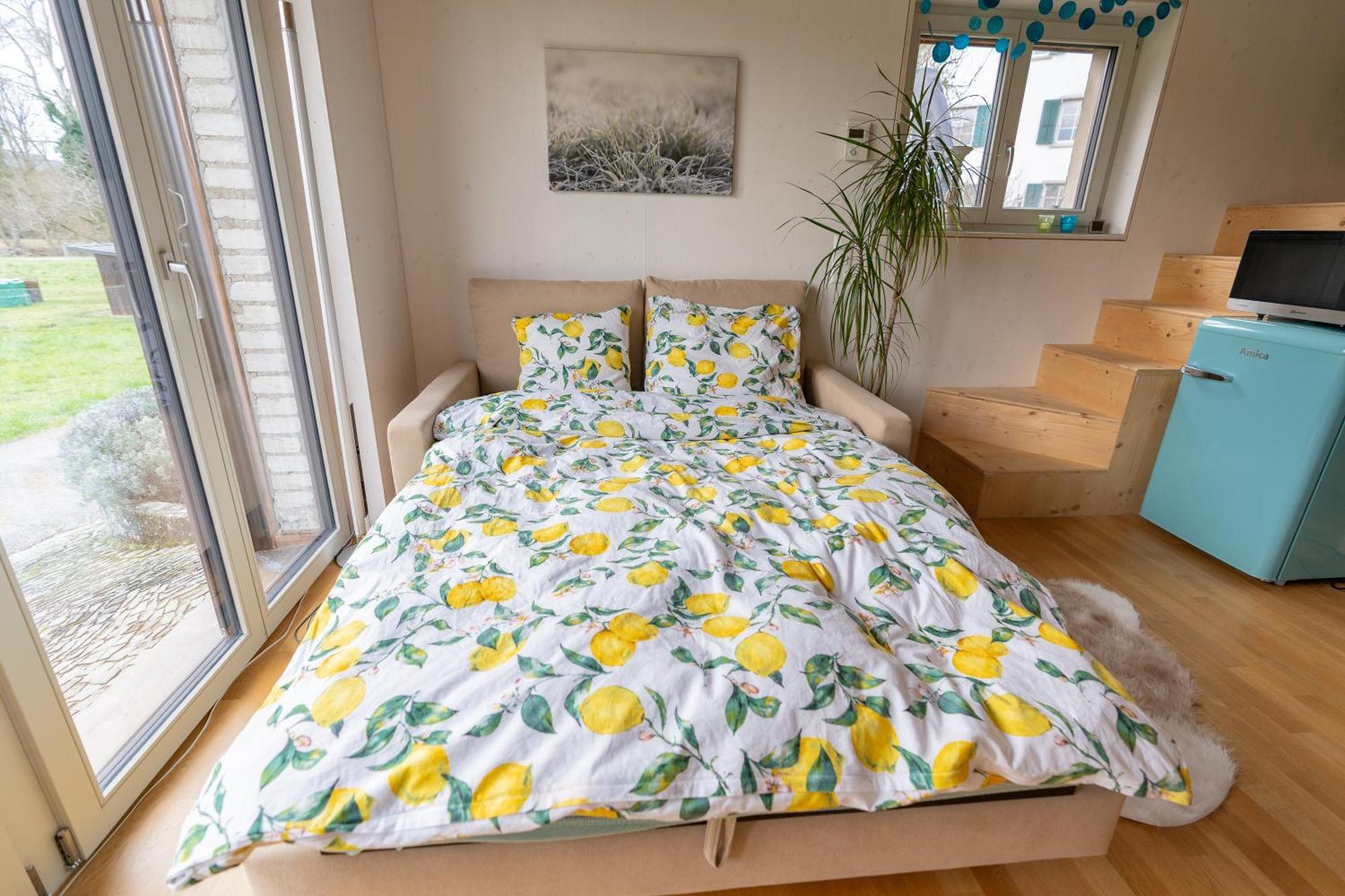 Tiny House Chez Claudine - Relaxen, Workspace, Naehe Thermen, Netflix, Free Parking & Wifi Brugg  Ngoại thất bức ảnh