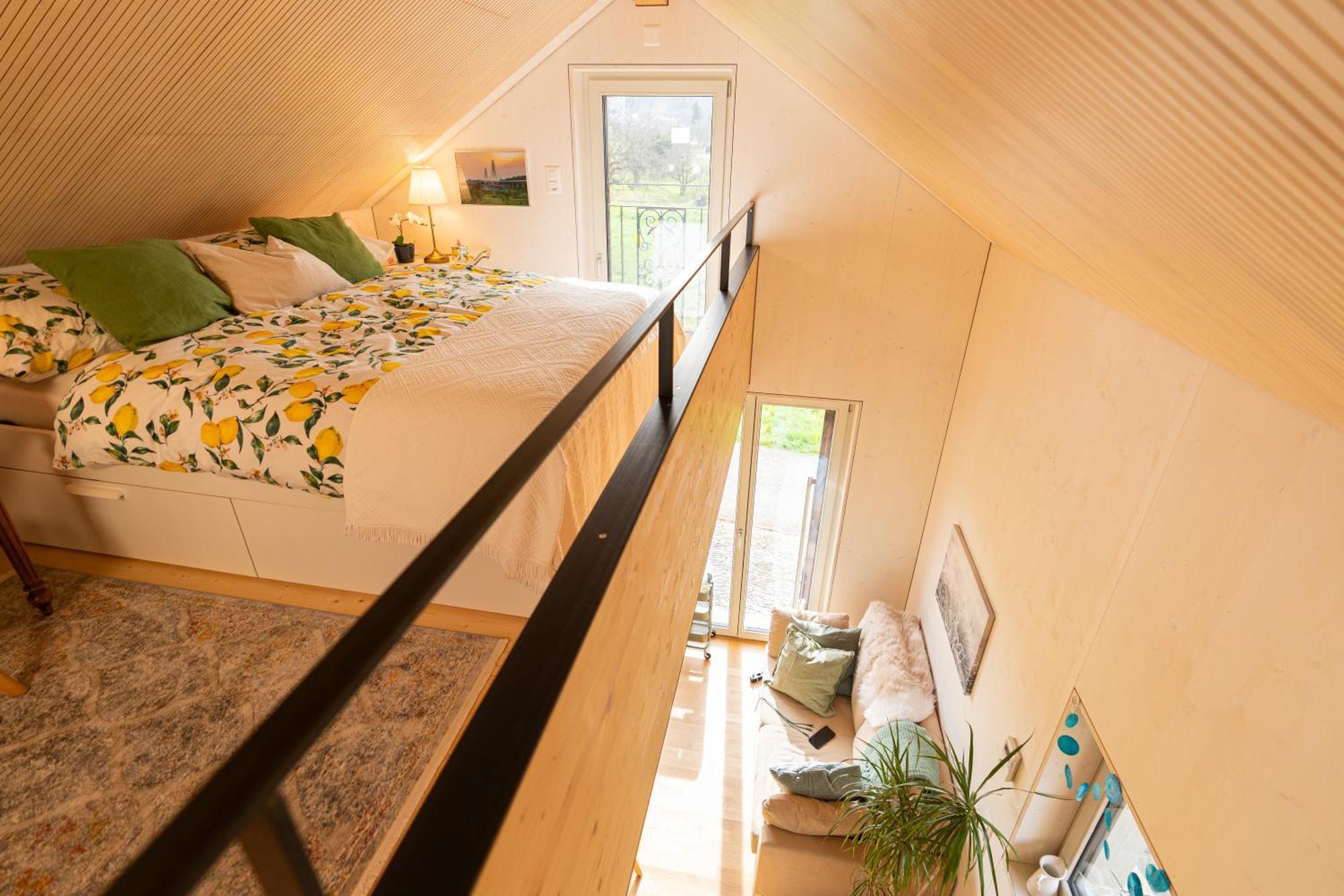 Tiny House Chez Claudine - Relaxen, Workspace, Naehe Thermen, Netflix, Free Parking & Wifi Brugg  Ngoại thất bức ảnh