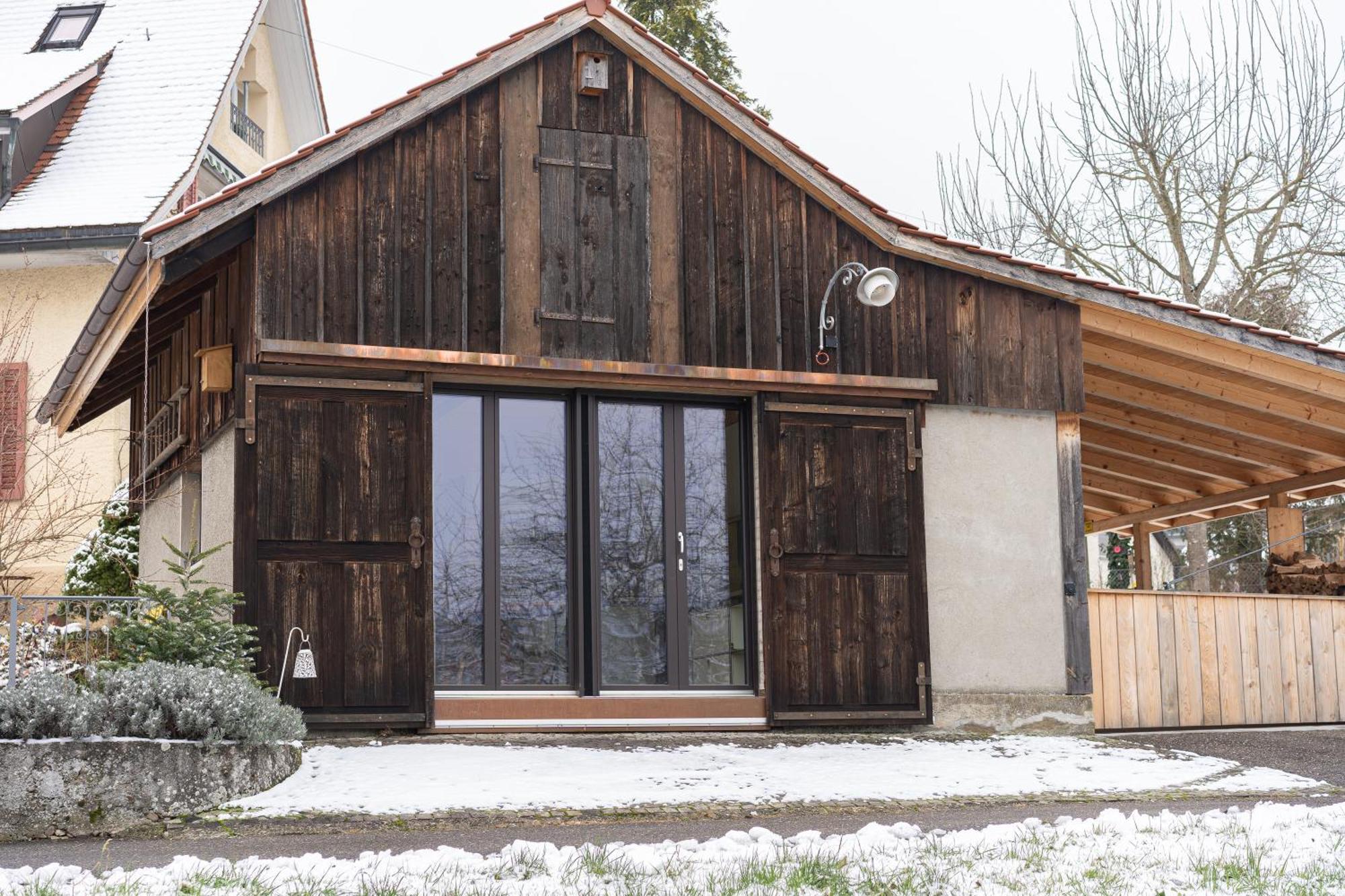 Tiny House Chez Claudine - Relaxen, Workspace, Naehe Thermen, Netflix, Free Parking & Wifi Brugg  Ngoại thất bức ảnh